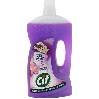 Cif Vloerreiniger Lotus & Jasmijn - 1 Liter - Voor Alle Vloertypes - Paars