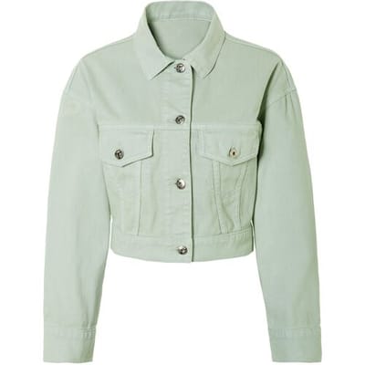 ESMARA Dames jeansjack (Lichtgroen, 36)