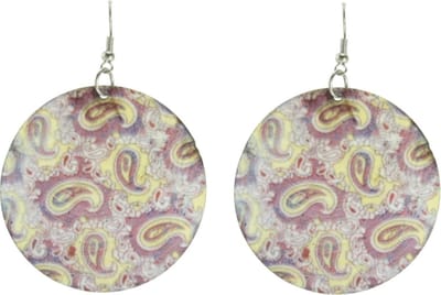 Behave - schelpen oorhangers met motief - boho zomerstijl - nikkelvrij