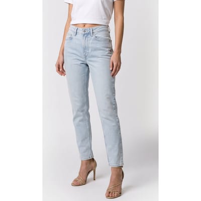 Calvin Klein New Mom Jean Light Opal Taglia: W26 | Pantaloni Outlet | Donna