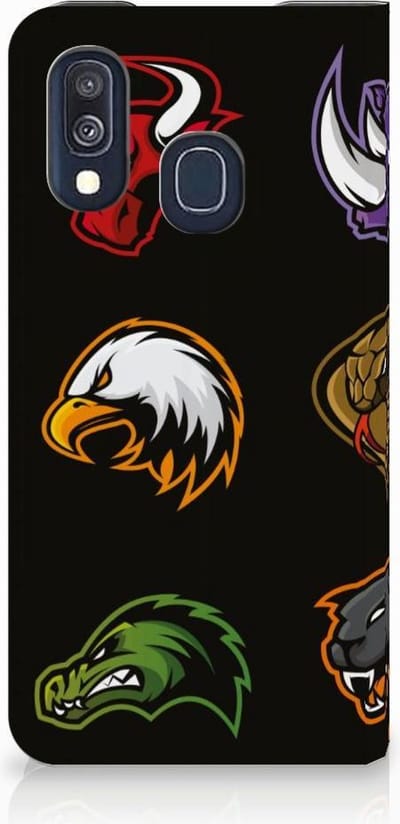 Samsung Galaxy A40 Magnet Case Cartoon