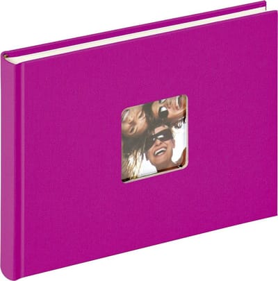 Walther FA-207-Q Fun - Fotoalbum - 22 x 16 cm - Roze - 40 pagina's