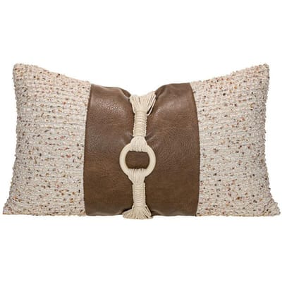 30X50CM Beige Sierkussenhoes Moderne Lichte Luxe Homestay Taillekussenhoes Decor Huis Decoratieve Kussensloop 30x50cm