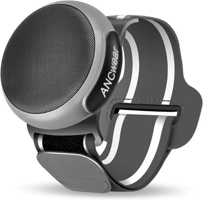 Draagbare Bluetooth-luidspreker - Mini Luidspreker Klok - Muziek Luisteren Buiten - IPX6 Waterdicht - 60 Gram - Grijs