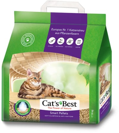 Cat's Best Smart Pellets - Kattenbakvulling - 3 x 10 l