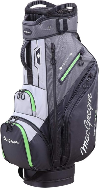 Waterdichte Golf Cart Bag voor Heren - 10 Inch Top en 15-Weg Verdeler