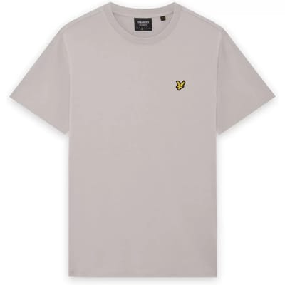 Lyle & Scott Heavy Laundered T-shirt Polo's & T-shirts Heren - Polo shirt - Lila - Maat XL