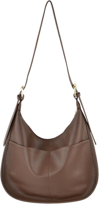 Stijlvolle Schoudertas van PU Leer voor Vrouwen - Vintage Zipper Tas voor Winkelen, Werk en Reizen