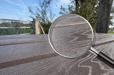 Rockwood® Woodblend Zwaar Kunststof Planken 3.60m - Quartz Brown - (50mm dik) Houtnerf 3.60m