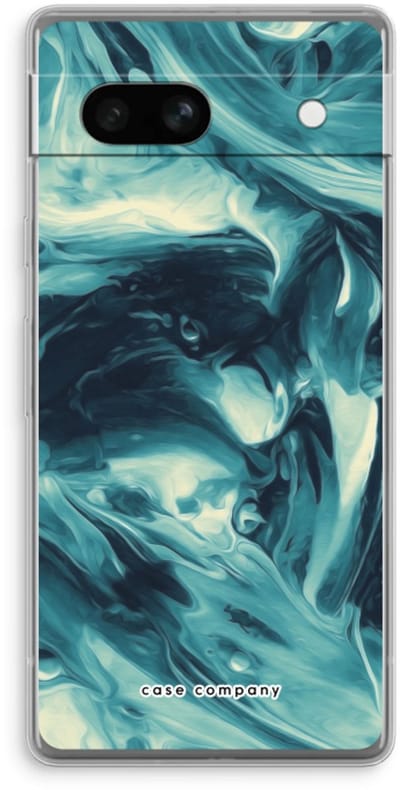 Case Company® - Hoesje geschikt voor Google Pixel 7A hoesje - Dreaming About Whales - Soft Cover Telefoonhoesje - Bescherming aan alle Kanten en Schermrand