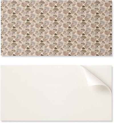 Zelfklevend decoratief paneel voor snelle wandtransformatie 100x50 cm Abstract geometrisch patroon