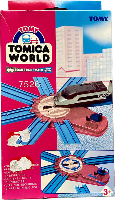 Tomy Tomica world - Locomotief draaischijf - Trein - Trein assecoire - Modelbouw