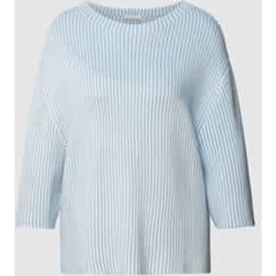 Gebreide pullover met structuurmotief