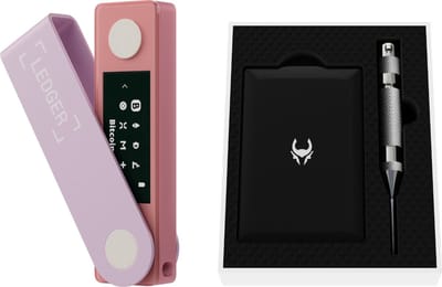 Ledger Nano X Pastel Pink + Cryptotag Loki bundel