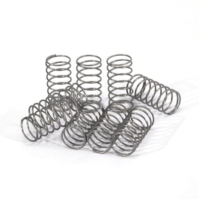 Drukveren Roestvrij Staal - Compressieveren Set - Apparaten Reparatie - Hoge Elasticiteit - 10 mm Buitendiameter - Zilverkleurig
