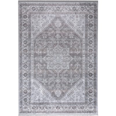 Muratap Star vintage vloerkleed wasbaar anti slip beige- 140x200 cm