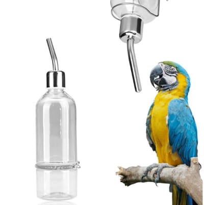 Golden crown - Papegaai Water Feeder - Papegaai Vogel Waterfles - Automatische Waterdispenser - Groot Formaat - Geen Druppel - Huisdieraccessoire - ...