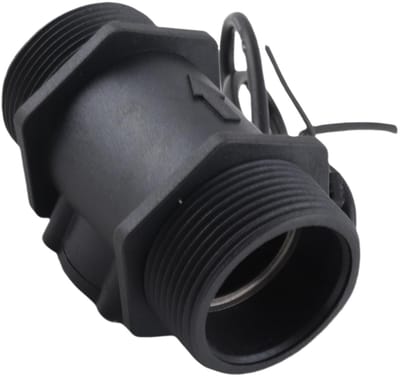 Dailygoods- Waterstroomsensor Hoge Gevoeligheid - Debietmeter - Kunststof - Waterdicht - Hittebestendig - Model YF-DN40 - G1.5in Buitendraad