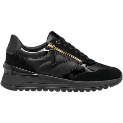 GEOX DESYA DAMES Sneakers - ZWART - Maat 38