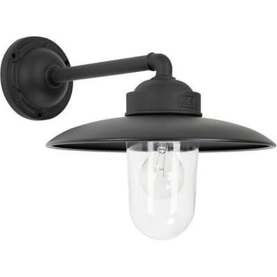 KS Verlichting wandlamp - Palazzo - Klasiek - E27 - hanglamp - mat - zwart