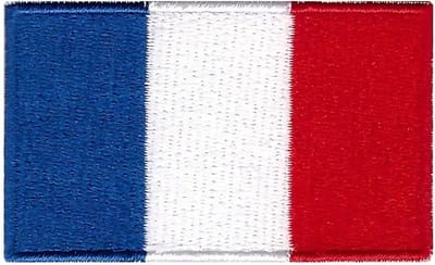 MGM Trading - 1 St Borduurpatch Franse Vlagstickers, Doe-het-zelf Naaien Voor Kleding, Tassen, Hoed, Decoratiedoek Patch