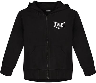 Everlast Lfs Fw Basic Sweatshirt Met Rits Zwart 14 Years Jongens