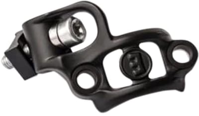 Schakelhendel Klem - Remhendel Adapter - Fiets Montage - Universele Compatibiliteit - 3 inch Lengte - Zwart