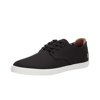 Lacoste Esparre 219 1 CMA Heren Zwarte Plimsolls