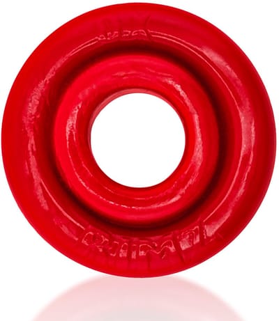 Oxballs - Rimz Softlips - Siliconen/TPR Cockring - Rood