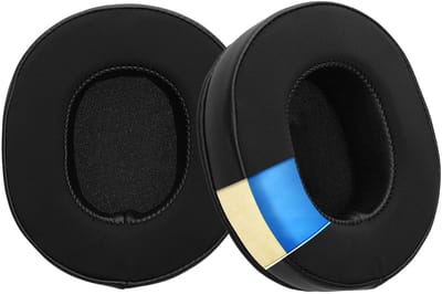 kwmobile 2x oorkussens voor koptelefoon - geschikt voor OneOdio A70 / A71 - Earpads voor oortelefoon - In zwart