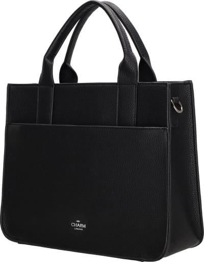 Charm London Princeton Handtas Crossbody Schoudertas - Stijlvol & Elegant - Fashion Bag - Zwart