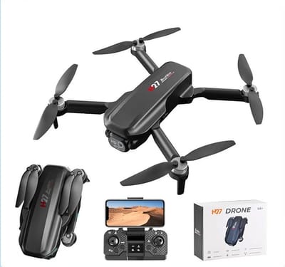 Drone H27 - HD live draaibaar Camera - Brushless Motor - Hovermode - Opvouwbaar quadcopter incl. tas