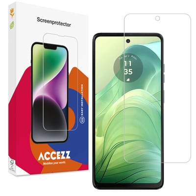 Accezz Screen Protector - Geschikt voor Motorola Moto G04 / Motorola Moto G24 / Motorola Moto G24 Power - Gehard Glas Screenprotector