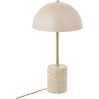 House Nordic Sheffield Tafellamp Beige Marmer