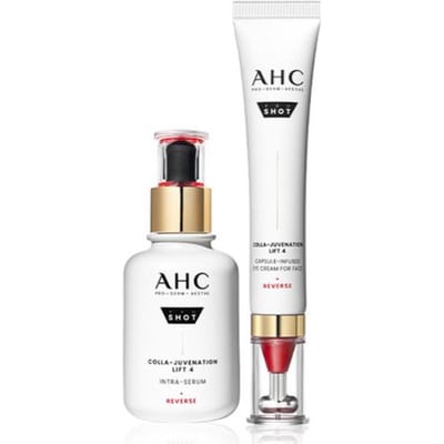 AHC Pro Shot Colla Juvenation Lift 4 Capsules Geïnfuseerde Oogcrème voor Gezicht & Intra Serum Set white