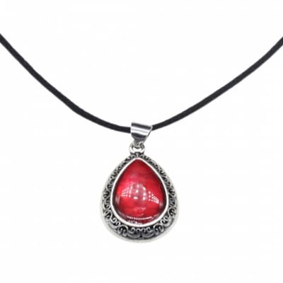 Ketting-Rood-45 cm- Charme Bijoux
