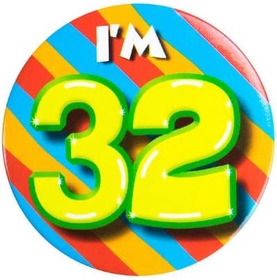 Button Klein | Leeftijd: 32 jaar | Diameter: 5,5cm