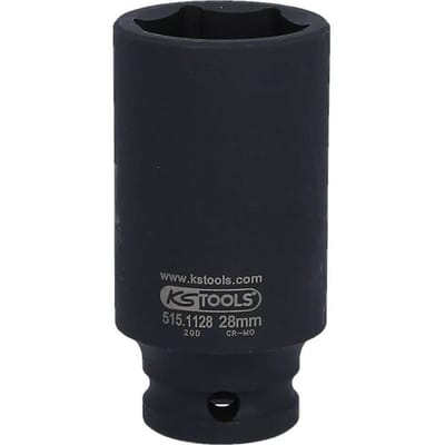 KS Tools 5151128 515.1128 Zeskant Kracht-dopsleutelinzet 28 mm 28 mm 1/2 (12,5 mm)
