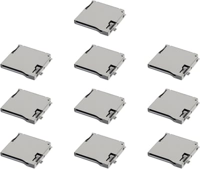 Micro SD Kaart Connectoren - TF Kaart Houders - Elektronica Projecten - 9-Pin Stabiel Signaal - 15x14mm Compact