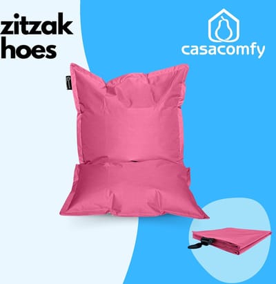 Casacomfy Zitzakhoes,Stoffen,Bekleding,Zonder Vulling,100x100,Roze,Fatboy,Bean bag cover,Volwassenen & Kinderen