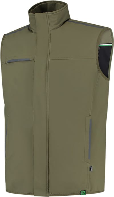Tricorp Tech Shell Bodywarmer RE2050 402709 - Legergroen - M