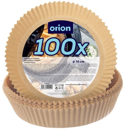 Airfryer Bakje zonder Olie Papier 16-19 cm 100 stuks - Vorm voor Luchtfriteuse - Frituurmandje - Bakpapier - Accessoires