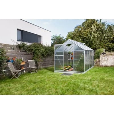 Vitavia Tuinkas Venus 6200 - Polycarbonaat 4mm - Aluminium - 195x321x197cm