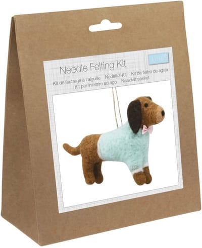 trimits Needle Felting Kit: Dachshund