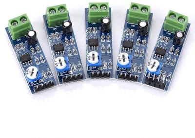 Audio Versterker Module - Versterker Board - Audio Projecten - 200x Versterking - 5 Stuks - Groen