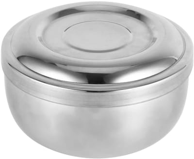 Dailygoody - Scheerkom met Deksel - Natte Scheeraccessoire - Antislip Bodem - Zilver - Gezondheidszorg - Duurzaam en Makkelijk Schoon te Maken - Gesch