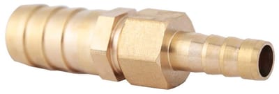 Messing Nippel en Fitting voor Slangverbinding - Reducer en Plug Connector voor 8mm en 16mm Slangen, Perfect voor Tuin en Klussen