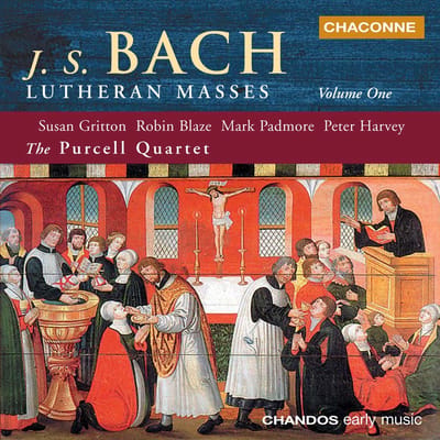 Susan Gritton, Robin Blaze, Purcell Quartet - J.S. Bach: Lutheran Masses, Vol. 1 (CD)