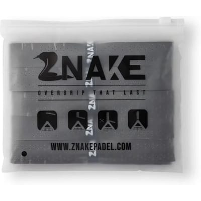 Znake Viper Padel Overgrip zwart (5 pack)