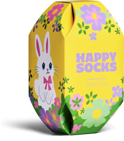 Happy Socks unisex giftbox 3P sokken easter multi